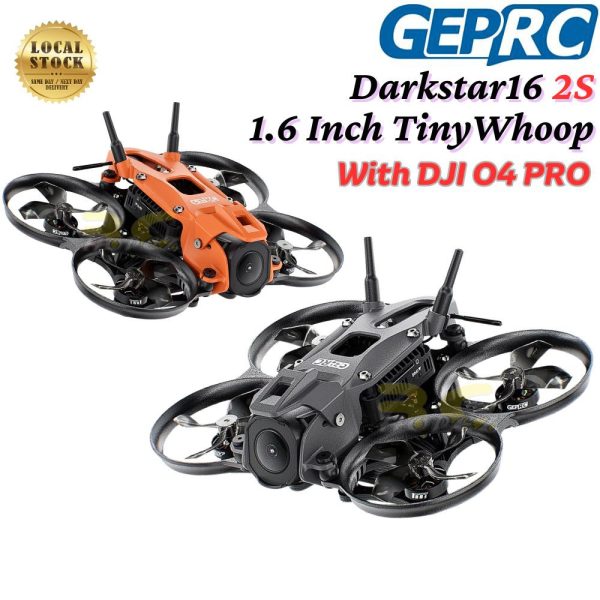 5531851098888cdbae6c4712073402b2.jpeg GEPRC DarkStar16 FPV Drone DJI O4 PRO /WTFPV Without Camera VTX 2S 1.6 Inch PNP/ELRS 2.4G Freestyle TinyWhoop GEP-DS16