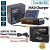 ToolkitRC M8D 1600W 50A Touchscreen Dual Ch Charger + ADP750 Power Supply Adapter 750W for 1-8S Lipo LiHV LiFe NiMh M8D