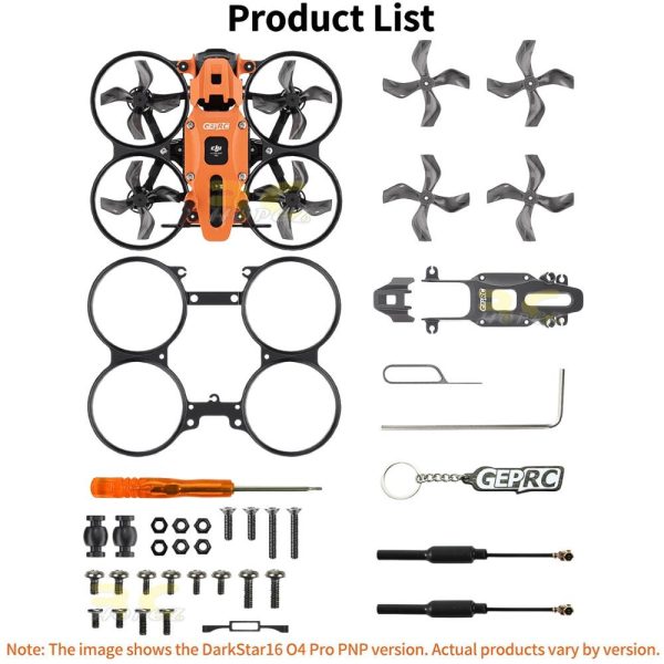 f864a14f9b31a9f7e59c687352c1b71b.jpeg GEPRC DarkStar16 FPV Drone DJI O4 PRO /WTFPV Without Camera VTX 2S 1.6 Inch PNP/ELRS 2.4G Freestyle TinyWhoop GEP-DS16