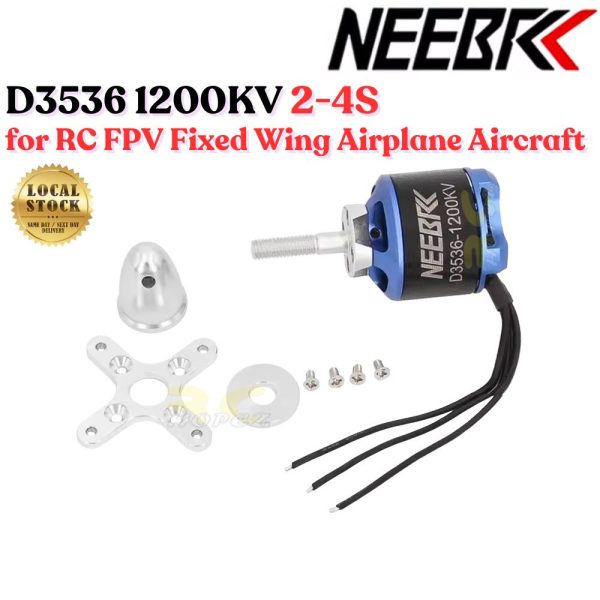 8f42113ee68cddb599da1cc721c70268.jpeg NEEBRC D3536 1200KV 2-4S Brushless Motor for RC FPV Fixed Wing Airplane Aircraft Sky Surfer Glider DIY Plane NE3536-1200