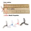 27cf90f3f2a00c2b5c13146df02e57c1.jpeg Gemfan 1614 40mm 1.6Inch 3 Blade Propeller 1.0mm 1.2mm 1.5mm Shaft for BetaFPV Air75 /0802 Motor(4 Pairs/8Pcs) Gem1614-3