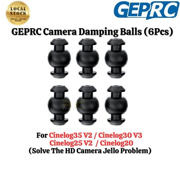7602217c7765c03246f2c782fa472fad.jpeg GEPRC Camera Damping Ball 40 Degrees For Cinelog35 V2 Cinelog30 V3 Cinelog25 V2 Cinelog20 Solve HD Camera Jello GEP6341