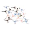 Gemfan 1207 31mm 1.2Inch 3 Blade Propeller 1mm Shaft for BetaFPV Air65 / 0702 Motor (4 Pairs/8Pcs) Gem1207-3