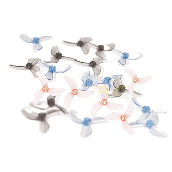 Gemfan 1207 31mm 1.2Inch 3 Blade Propeller 1mm Shaft for BetaFPV Air65 / 0702 Motor (4 Pairs/8Pcs) Gem1207-3
