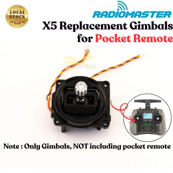 cb83f39bfbb94ecae11688119856fb0b.jpeg Radiomsater Pocket Remote X5 Replacement Gimbals (Original) TX-Pocket Gimbal