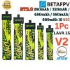 654e7c9b3a0d5b4bde7a6be05d90b77f.jpeg BetaFPV LAVA II V2 95C 1S 280 320 480 580 680mAh 3.8HV Lipo Battery With BT2.0 Compatible A30 Connector BT-LAVA-V2