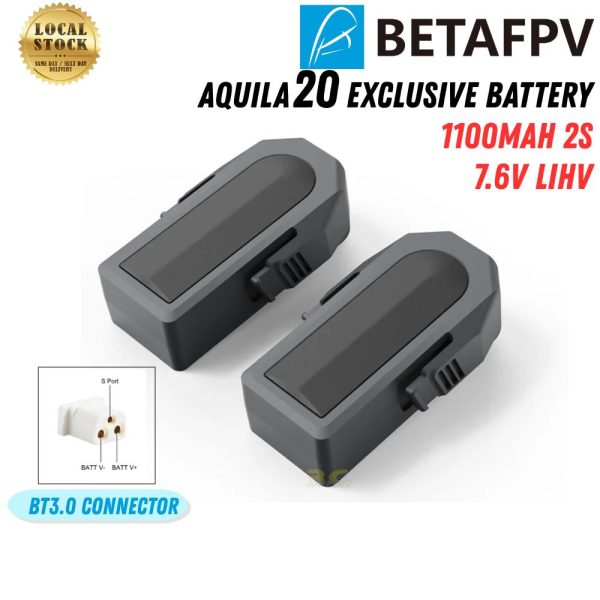 fcee1ecb42c18d95479aa8772ebf07d8.jpeg BetaFPV Aquila20 2S Exclusive Battery 7.6HV 1100mAh 2S BT3.0 Connector BT-30018