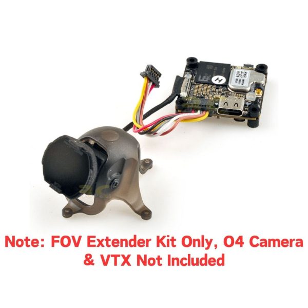 3a7ca086284e3452498379e8a56f8141.jpeg Happymodel Mobula8 O4 Mobula7 O4 FOV Extender Kit for DJI O4 Camera with Angle Adjustable HP0054