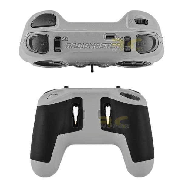 Radiomaster T8L Radio Controller 2.4GHz 10CH Nano Gimbal X5 Hall-effect ELRS EdgeTX Ultra-Portable Radio (Mode 2) TX-T8L