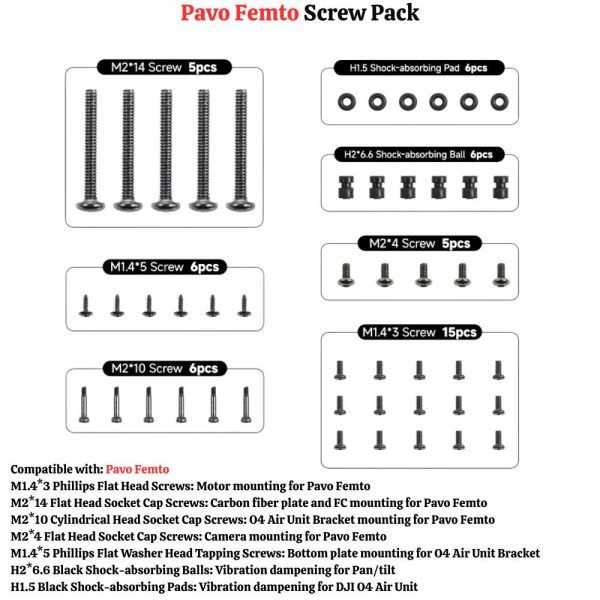 9dd073b4436869486faf073b98920877.jpeg BetaFPV Drone Screw Pack For Pavo20 Pro Meteor65 Pro O4 Meteor75 Pro O4 Air65 Air75 Aquila16 Aquila20 Pavo Femto