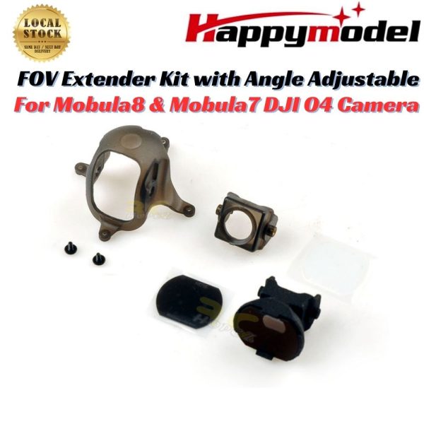 c44c9286ead3811682705b263e27c3f5.jpeg Happymodel Mobula8 O4 Mobula7 O4 FOV Extender Kit for DJI O4 Camera with Angle Adjustable HP0054