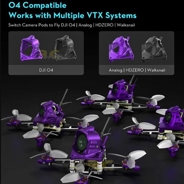 1630c7d74089f7ce726e4a56c1da1fd4-1.jpeg Flywoo Firefly16 Firefly18 1S Nano Baby V3 Frame Kit Compatible DJI O4 Analog HDZero Walksnail VTX FPV Drone FW-Frame