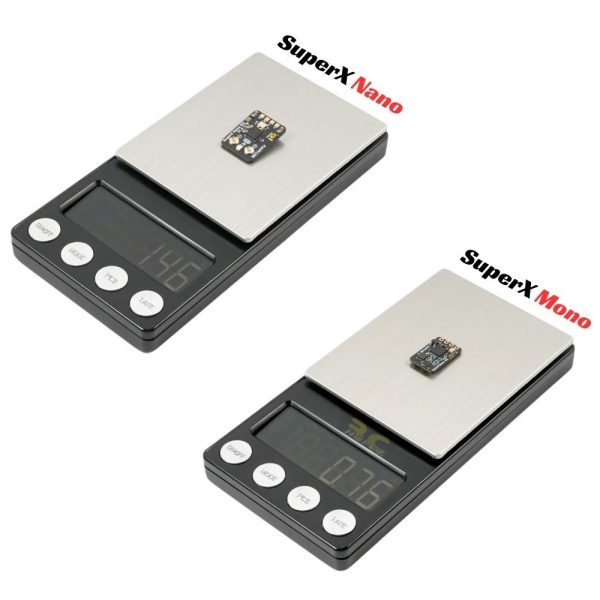 BETAFPV SuperX ELRS Mono Nano Gemini Xross Receiver Dual-band ELRS 2.4G/915M For FPV Racing Freestyle Drone BT-SuperX