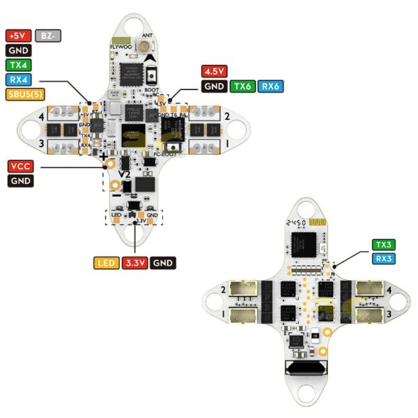 281cf78d23fd56ae80999b25a72dd97f.jpeg Flywoo GOKU F405 HD 1S 5A ELRS AIO 25.5x25.5mm For Firefly16 Firefly18 DJI O4 Walksnail HDZero FPV Racing Drone FW4769