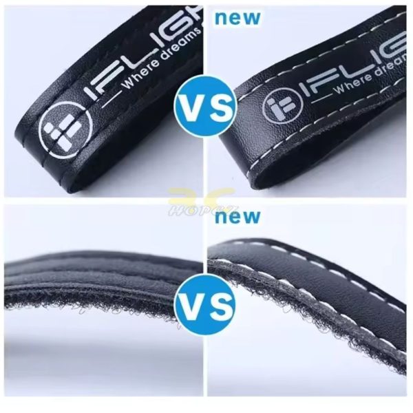 7c5176b8df0be938ce37a3d5b4724056.jpeg iFlight LIPO Battery Strap Non-Slip 10x100 10x130 10x150mm Microfiber PU Leather For Micro Tinywhoop Drone(1PC) MX8400