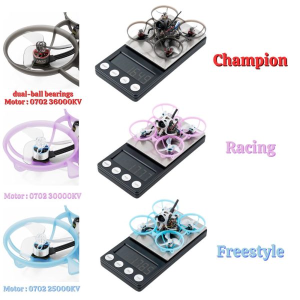 BetaFPV Air65 II V2 Brushless Whoop Quadcopter ELRS 65mm 1S Lightweight Champion Racing Freestyle+RMaster Pocket