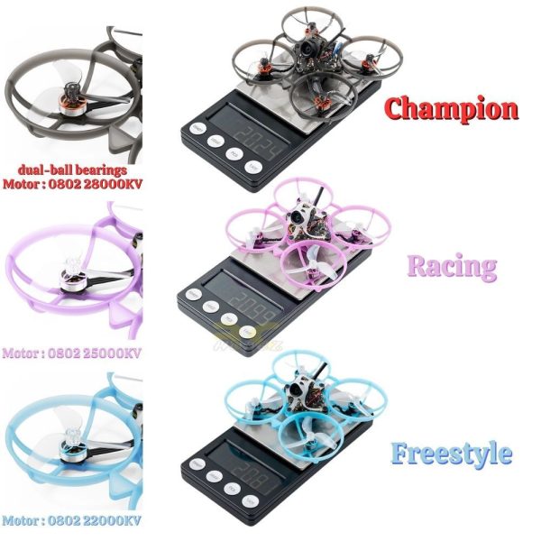 BetaFPV Air75 II V2 Brushless Whoop Quadcopter ELRS 75mm 1S Lightweight Champion Racing Freestyle+RMaster Pocket