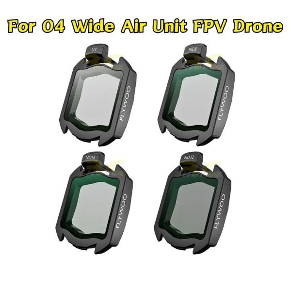 Flywoo O4 Wide UV ND Filters ND8 ND16 ND32 For O4 Wide FPV RC Drone Flywoo Firefly18 1S O4 Wide FW4830