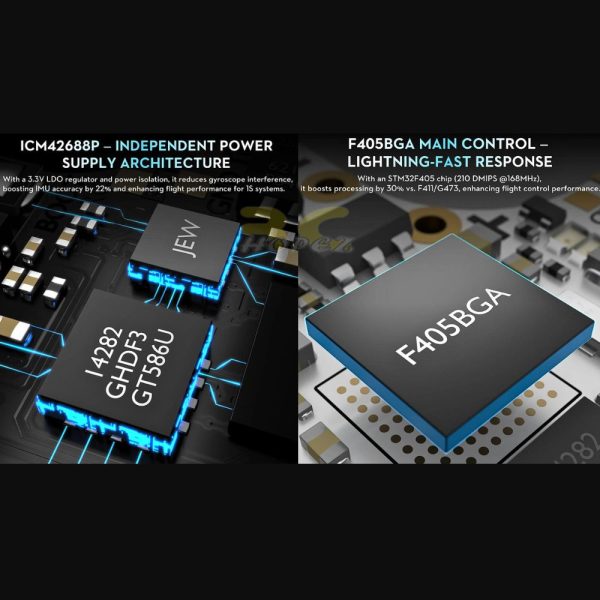 d04b5ec3cbc7dadeb31ebb77b5acd140.jpeg Flywoo GOKU F405 HD 1S 5A ELRS AIO 25.5x25.5mm For Firefly16 Firefly18 DJI O4 Walksnail HDZero FPV Racing Drone FW4769