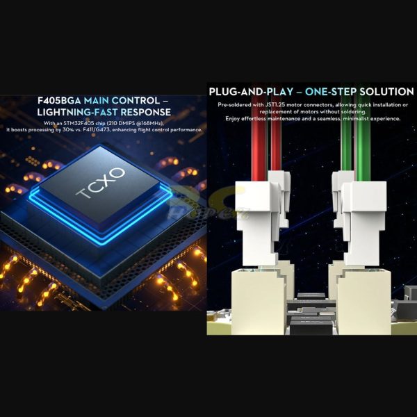 f9de5c6a8efd59e4565eb5ffdd092801.jpeg Flywoo GOKU F405 HD 1S 5A ELRS AIO 25.5x25.5mm For Firefly16 Firefly18 DJI O4 Walksnail HDZero FPV Racing Drone FW4769