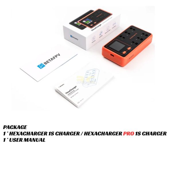 BetaFPV Charger 1S BT2.0 PH2.0 A30 HexaCharger Pro 78W & HexaCharger 24W 6 Ports LiPo LIHV Charger Discharger Storage