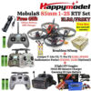 Happymodel Mobula8 85mm 1-2S X12 V3.0 5-IN-1 AIO Whoop +RadioMaster Pocket/Jumper T Lite V2/T-Pro V2 BNF ELRS/Frsky/TBS