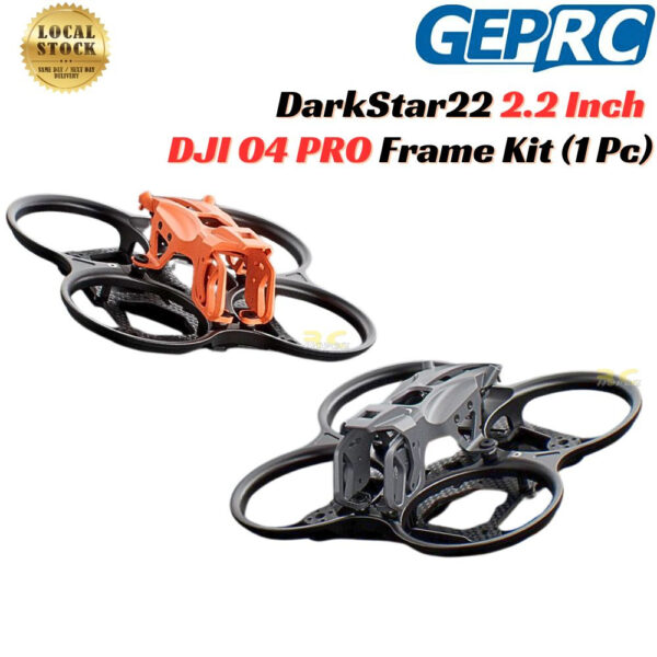 1f701313e2ca3276568ab0c9305cf928.jpeg GEPRC DarkStar22 DJI O4 PRO 2.2Inch Frame Kit For RC Drone DIY FPV Drone GEP-DS22-Frame