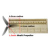 7ea7a2a4c29752d77f27b7cb19ca5c42.jpeg Gemfan Hurricane 3520 3 Blade 1.5mm Shaft Propeller for 3.5Inch Freestyle Toothpick Drone (2 Pairs/4Pcs) Gem3520