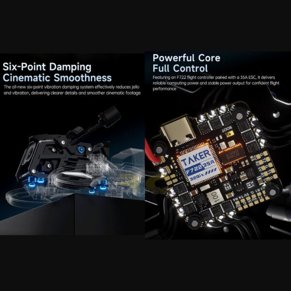 GEPRC Cinebot25 V2 FPV Drone DJI O4 PRO /WTFPV Without Camera VTX 4S With GPS 2.5 Inch PNP/ELRS Freestyle Drone GEP25V2