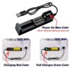 Universal Intelligent Battery Charging 1 Port Charger 3.7V USB Rechargeable Lithium Battery Charger for 18650 14500 1634