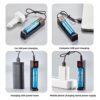 Universal Intelligent Battery Charging 1 Port Charger 3.7V USB Rechargeable Lithium Battery Charger for 18650 14500 1634