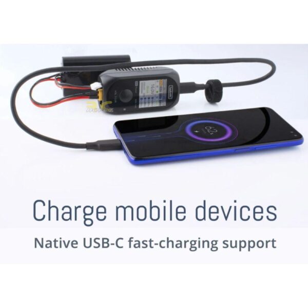 f9a3fb01bbd88e60525f0af694e976a4.jpeg ToolkitRC M4 Pocket 80W 5A 1-4S Compact Balance Charger w/Built-In USB-C Input/Output for Lipo LiHV LiFe/SC100(Optional)