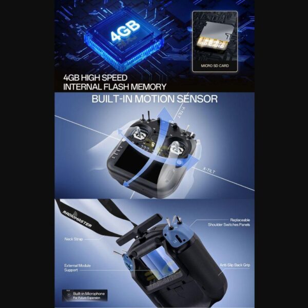 Radiomaster TX16S MK3 Radio Controller 16CH V6 Hall Gimbals / Mark II V4.0 Hall Gimbals ELRS/Mode 2 (4GB Batch)