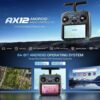 Radiomaster AX12 Android Radio Controller ELRS Dual Band X5 Hall Gimbals 16CH 5.5inch HD Touchscreen (Mode 2)