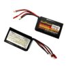 KinPower 7.4V 2S 2200mAh 8C Lipo Battery Compatible for Frsky ACCST Taranis QX7 Transmitter GZ-2200