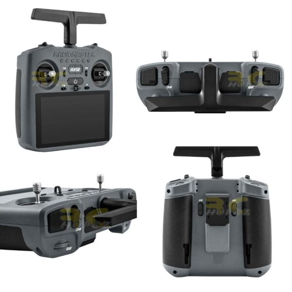 Radiomaster AX12 Android Radio Controller ELRS Dual Band X5 Hall Gimbals 16CH 5.5inch HD Touchscreen (Mode 2)