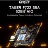 GEPRC TAKER F722 35A 32Bit AIO 2-6S Support INAV PWM 128K 25.5×25.5mm For Cinebot25 V2 DJI O4  FPV Drone GEP8181