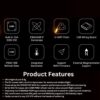 GEPRC TAKER F722 35A 32Bit AIO 2-6S Support INAV PWM 128K 25.5×25.5mm For Cinebot25 V2 DJI O4  FPV Drone GEP8181