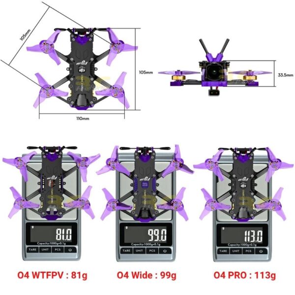 26b743ad6545062fa7f38cb965bf1821.jpeg Flywoo Firefly 20PRO 4S DJI O4 / O4 Wide / WTFPV Without Camera VTX 2 Inch PNP/ELRS 2.4G Micro Freestyle FPV Drone Firefly20-O4