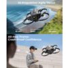 BetaFPV Aquila20HD 2S Digital FPV Kit Brushless LiteRadio 4 SE Radio+VR04HD Goggles+2Pcs HV 1100Mah Battery RTF