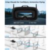 BetaFPV Aquila20HD 2S Digital FPV Kit Brushless LiteRadio 4 SE Radio+VR04HD Goggles+2Pcs HV 1100Mah Battery RTF