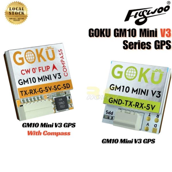 Flywoo GM10 Mini V3 GPS / GM10 Mini V3 GPS With Compass 18mm x18mm For RC Plane FPV Drone FW-GM10