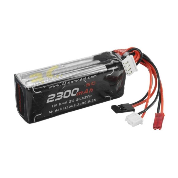 Alienmodel 3S 11.4HV 2300mAh 5C Lipo LiHV Battery For for HV X9D AT9S AT10II FUTABA FF9 10 Transmitter AL2300/5C-3S