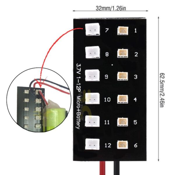 357daf4f7f1de710ef18b8fb1434847b.jpeg 1S Lipo Battery Parallel Charging Board For IMAX B6 Charger FB210