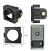 Flywoo DJI O4 Camera Shell DJI O4 Camera Mount Adapter to 18mm For O4 Air Unit FW-Camera Shell