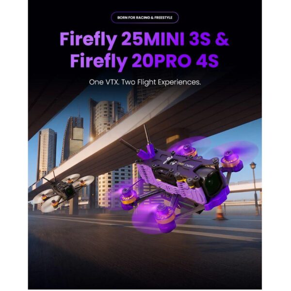444ede6a847e31103903873e6eb0ac7a.jpeg Flywoo Firefly 20Pro 4S Frame Kit Compatible DJI O4/ O4 Pro HDZero Walksnail Digital FPV System FW-Firefly 20Pro Frame