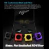 Flywoo DJI O4 Camera Shell DJI O4 Camera Mount Adapter to 18mm For O4 Air Unit FW-Camera Shell