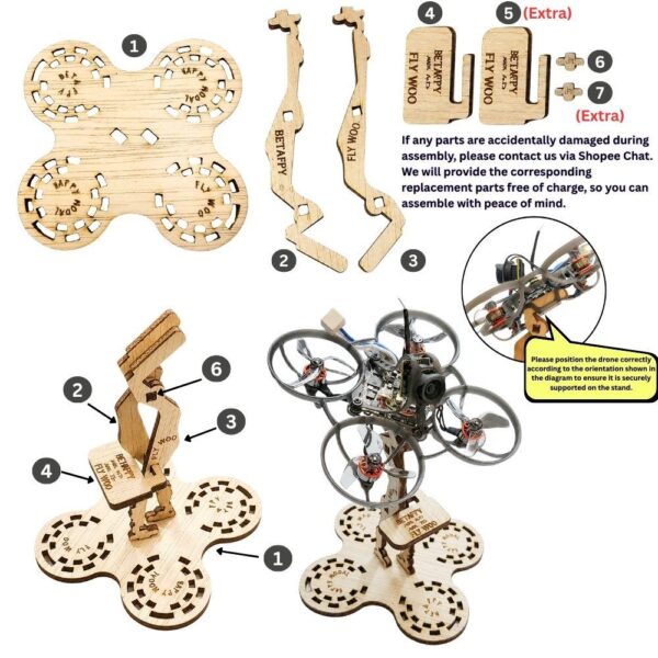 BetaFPV Air75 II V2 Brushless Whoop Quadcopter ELRS 75mm 1S Lightweight Champion Racing Freestyle+RMaster Pocket