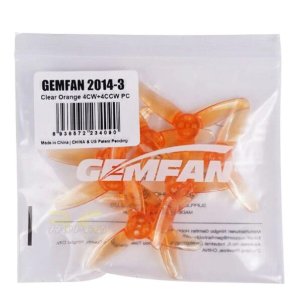 5349ec4bced6dd4dd3f8584b7eea4704.jpeg Gemfan 2014 2 Inch 3 Blade Propeller For Motor 1102 1.5mm Shaft For BetaFPV Pavo20 Pro II FPV Drone (4 Pairs/8Pcs)
