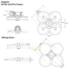 BetaFPV Pavo20 Pro II V2 Brushless Whoop Frame Whoop Duct Compatible For O4/O4 Pro/O4 Wide Air Unit FPV Drone BT-PV20 II